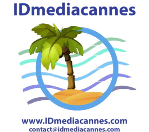 Image représentant le logo du magazine "IDmediacannes", qui est un magazine ayant fait un article sur le Casa Leya