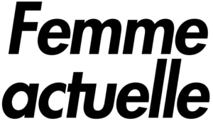 Image représentant le logo du magazine "Femme actuelle", qui est un magazine ayant fait un article sur le Casa Leya